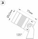 Миниатюра изображения товара Прожектор Arlight ALT-RAY-R42-5W Warm2700 DG 25deg / 051800