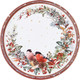 Миниатюра изображения товара Поднос Agness Снегири 898-237 (красный)