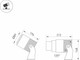 Миниатюра изображения товара Прожектор Arlight ALT-RAY-ZOOM-R89-25W Warm3000 DG 10-40deg / 028078(1)