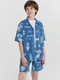 Миниатюра изображения товара Шорты детские Mark Formelle 133351 (р.128-64, узоры на пепельно-синем)