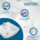 Миниатюра изображения товара Умывальник Santek Лонги 550х420 (1WH501755)