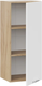 Миниатюра изображения товара Шкаф навесной для кухни ТриЯ Габриэлла 1ВВ4 с одной дверью (дуб крафт золотой/сноу)