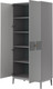 Миниатюра изображения товара Шкаф Bravo Мебель Фарго ШР-2 (серый шифер/лак антрацит)