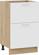 Миниатюра изображения товара Шкаф-стол кухонный ТриЯ Габриэлла 1Н5Я2 с двумя ящиками (дуб крафт золотой/сноу)