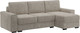 Миниатюра изображения товара Диван угловой Bravo Мебель Леон Стандарт 4 вариант (жемчужно-серый)