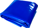 Миниатюра изображения товара Укрывной материал Somiva Пленка Полурукав 200мкм 6x4м / 100000017 (синий)