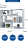 Миниатюра изображения товара Полка Горизонт Мебель Асти 3 (белый)