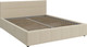 Миниатюра изображения товара Полуторная кровать Bravo Мебель Грета 140х200 с ПМ Стандарт 3 вариант (пшеничный)