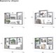 Миниатюра изображения товара Полка Горизонт Мебель Асти 4 (бетон)