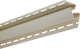 Миниатюра изображения товара Угол для сайдинга Альта-профиль Внутренний Т-13 (3м, бежевый)