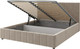 Миниатюра изображения товара Полуторная кровать Bravo Мебель Нельсон 120х200 с ПМ Стандарт 3 вариант (серо-бежевый, вертикаль)