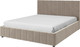 Миниатюра изображения товара Полуторная кровать Bravo Мебель Нельсон 120х200 с ПМ Стандарт 3 вариант (серо-бежевый, вертикаль)
