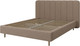 Миниатюра изображения товара Двуспальная кровать Bravo Мебель Рино 160х200 без ПМ Стандарт 5 вариант (песчаный)