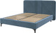 Миниатюра изображения товара Двуспальная кровать Bravo Мебель Стелла-1 160х200 без ПМ Стандарт 2 вариант (джинс)