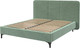 Миниатюра изображения товара Двуспальная кровать Bravo Мебель Стелла-2 160х200 без ПМ Стандарт 1 вариант (мята)
