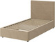 Миниатюра изображения товара Односпальная кровать Bravo Мебель Тайм 90х200 без ПМ Стандарт 1 вариант (пудра)