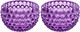 Миниатюра изображения товара Набор емкостей для хранения Elan Gallery Пузырьки / 890910_2 (2шт, фиолетовый)
