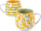 Миниатюра изображения товара Набор кружек Arya Lemon Line / 8680943256393 (белый)