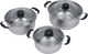 Миниатюра изображения товара Набор кастрюль Sundays Home DK231 (3шт)