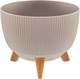 Миниатюра изображения товара Кашпо El Casa Винто / 640584 (темно-бежевый)
