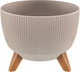 Миниатюра изображения товара Кашпо El Casa Винто / 640584 (темно-бежевый)