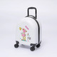 Миниатюра изображения товара Чемодан на колесах Ecotope Фламинго / 324-Z-2-16-WHT (белый)