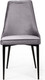 Миниатюра изображения товара Набор стульев Arvento Брандо (светло-серый/черный)
