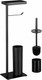 Миниатюра изображения товара Стойка для туалетной бумаги с ершиком El Casa 240474 (черный)
