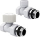 Миниатюра изображения товара Монтажный комплект для радиатора Royal Thermo Design Прямой 1/2"М30х1.5 / RATVDP11212WH (белый)
