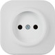 Миниатюра изображения товара Розетка IEK Glory ERH10-K01M-10 (белый матовый)