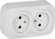Миниатюра изображения товара Розетка IEK Glory ERH20-K01M-10 (белый матовый)