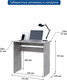 Миниатюра изображения товара Письменный стол Горизонт Мебель Асти 1 New (бетон)