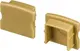 Заглушка для профиля Arlight ARH-LINE-1715 глухая GOLD / 039996 — фото 3