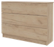 Миниатюра изображения товара Комод Горизонт Мебель Нео 1050 3 ящика (дуб золотой крафт)