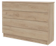 Миниатюра изображения товара Комод Горизонт Мебель Нео 1050 4 ящика (дуб золотой крафт)