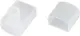 Заглушка для профиля Arlight ARL-MOONLIGHT-0711-CAP-SET-WH / 039499 — фото 3