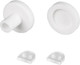 Миниатюра изображения товара Заглушка для профиля Arlight ARL-MOONLIGHT-ROUND-18-CAP-SET-WH / 038763