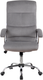 Миниатюра изображения товара Кресло офисное King Style SHL-8 Sane Velvet Chrome (велюр, серый)