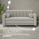 Миниатюра изображения товара Диван Лига Диванов Benifit / 130998 (рогожка амур 02 бежевый)