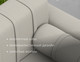 Миниатюра изображения товара Диван Лига Диванов Benifit / 130998 (рогожка амур 02 бежевый)