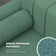 Миниатюра изображения товара Диван Лига Диванов Benifit / 131002 (рогожка амур 11 зеленый)