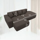 Миниатюра изображения товара Диван угловой Лига Диванов Лига-065 левый / 129798L (рогожка амур 05 коричневый)