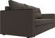 Миниатюра изображения товара Диван Лига Диванов Атланта без стола / 126171 (рогожка амур коричневый)