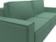 Миниатюра изображения товара Диван Лига Диванов Куба Лайт / 129437 (рогожка амур 11 зеленый)
