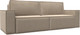 Миниатюра изображения товара Диван Лига Диванов Куба Лайт / 129438 (велюр Seven 729 бежевый)