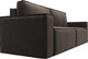 Миниатюра изображения товара Диван Лига Диванов Куба Лайт / 129442 (велюр Seven 727 коричневый)