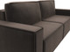 Миниатюра изображения товара Диван Лига Диванов Куба Лайт / 129442 (велюр Seven 727 коричневый)
