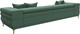 Миниатюра изображения товара Диван Лига Диванов Лига-021 / 123319 (рогожка амур зеленый)