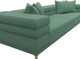 Миниатюра изображения товара Диван Лига Диванов Лига-021 / 123319 (рогожка амур зеленый)