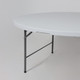 Миниатюра изображения товара Стол складной AksHome Table тип 10 D152х74 (белый)